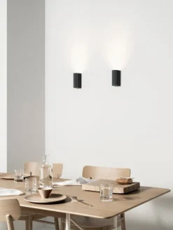 Pholc Donna 15 Vägglampa, svart bläck