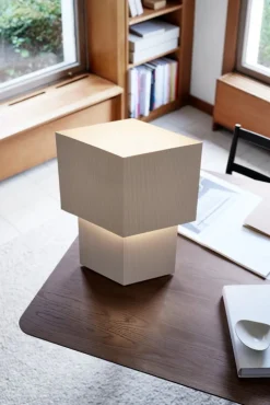 Pholc Romb 48 bordslampa, bomull