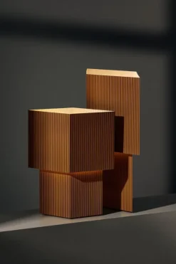 Pholc Romb 36 bordslampa, kummin