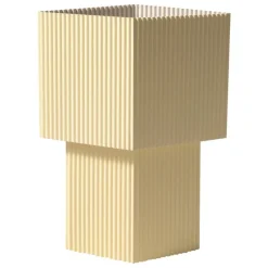 Pholc Romb Mini bordslampa, vanilj