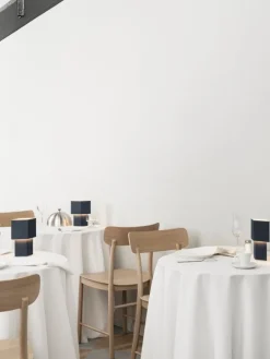 Pholc Romb Mini bordslampa, blå sten