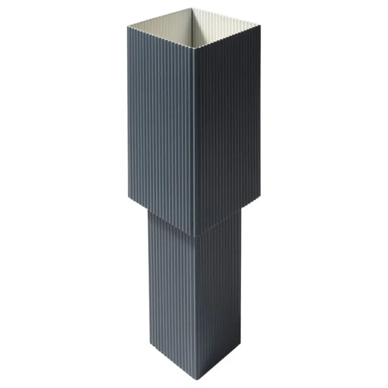 Pholc Romb Mini bordslampa, blå sten