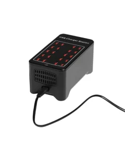 Pholc Romb Mini bordslampa, bomull