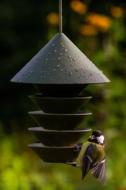Pidät Bird Silo fågelmatare, grön