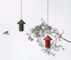 Pidät Bird Silo fågelmatare, grön