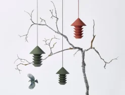 Pidät Bird Silo fågelmatare, grön