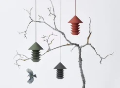 Pidät Bird Silo fågelmatare, skiffer