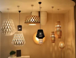 Pilke Lights Pilke Signature 20/42 pendellampa, björk