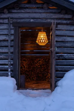 Pilke Lights Pilke Signature 36 taklampa, björk