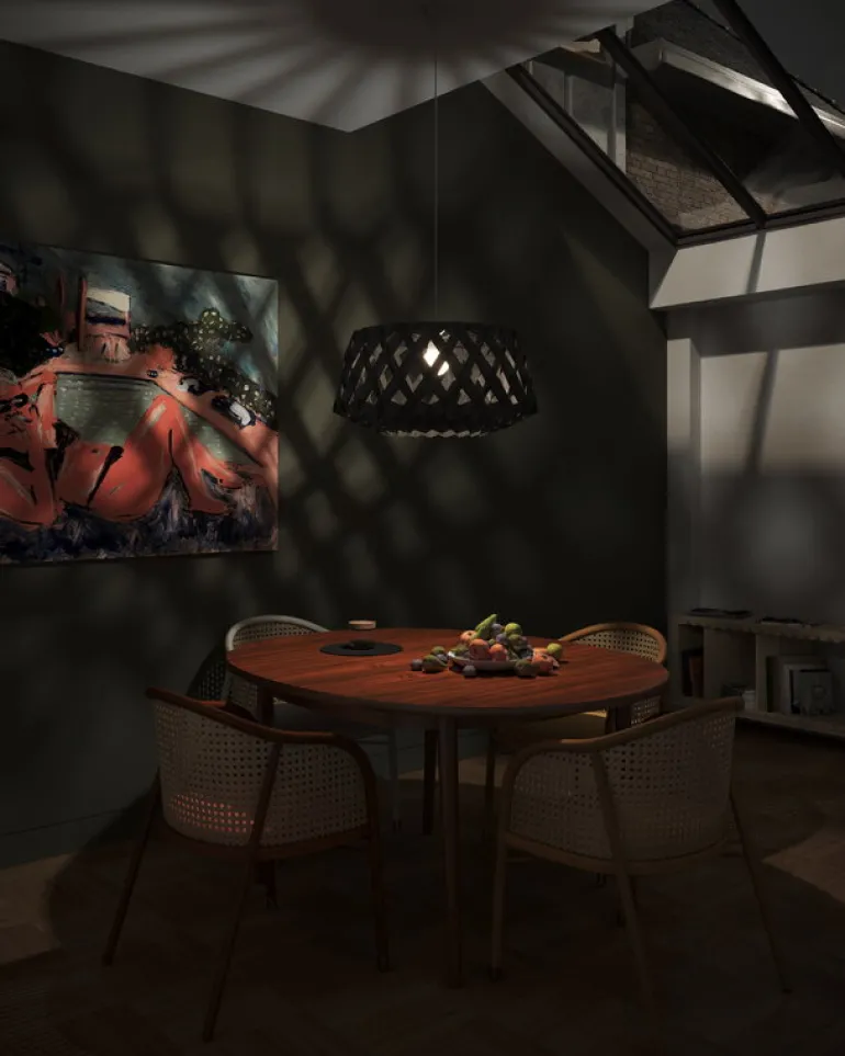 Pilke Lights Pilke Signature 60 taklampa, svart