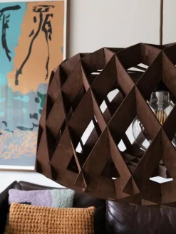 Pilke Lights Pilke Signature 60 pendellampa, brun