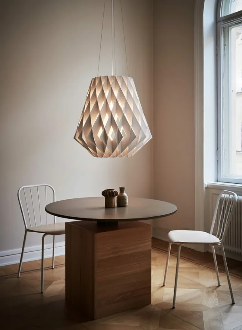 Pilke Lights Pilke Signature 64 pendellampa, vit