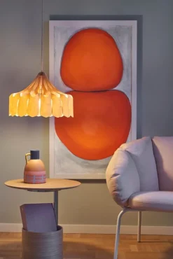 Pilke Lights Pioni pendellampa, liten, björk