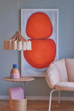 Pilke Lights Pioni pendellampa, liten, björk