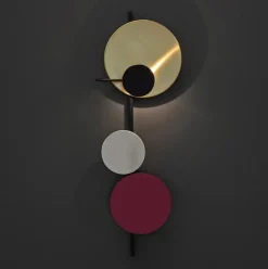 PLEASE WAIT to be SEATED Planet vägglampa, fig purple