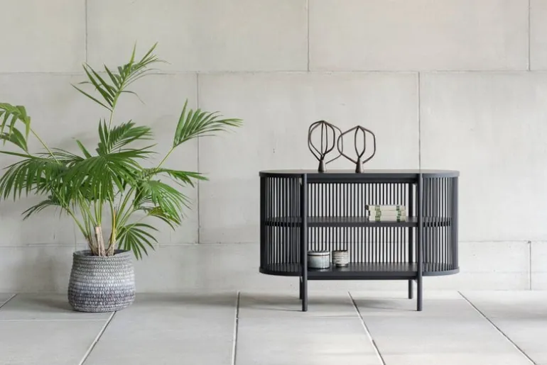 Poiat Petit Bastone sidobord, svart