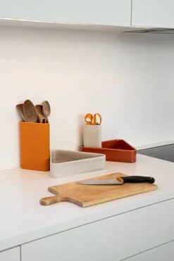 Raawii Canvas mittpunkt, betonggrå