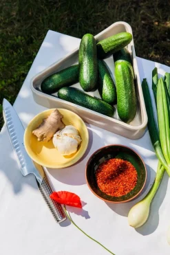 Raawii Canvas mittpunkt, betonggrå