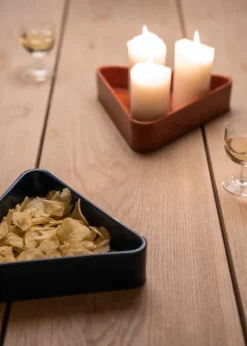 Raawii Canvas mittpunkt, snorkelblå