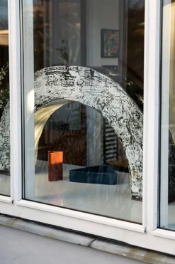 Raawii Canvas mittpunkt, snorkelblå