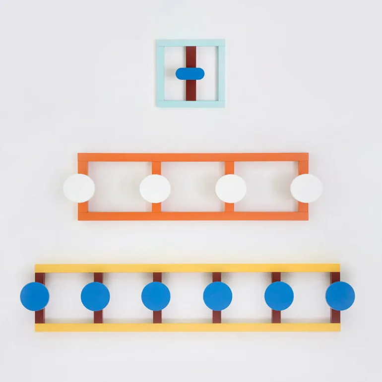 Raawii Hook 1, liten, ljusgrön - rödbrun