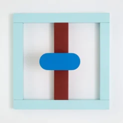 Raawii Hook 1, liten, ljusgrön - rödbrun