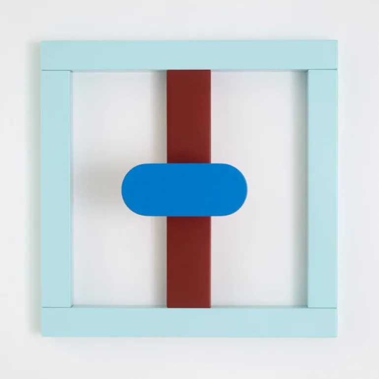 Raawii Hook 1, liten, ljusgrön - rödbrun