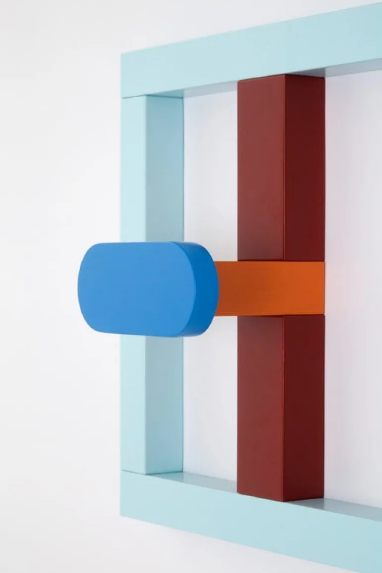 Raawii Hook 1, liten, ljusgrön - rödbrun