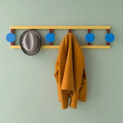 Raawii Hook 3, stor, zinkgul - himmelsblå