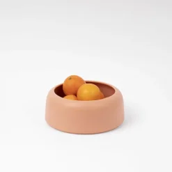 Raawii Omar skål 01, rosa nude