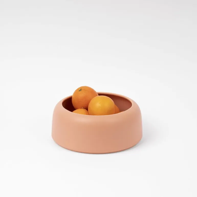 Raawii Omar skål 01, rosa nude
