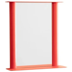 Raawii Pipeline spegel, liten, röd