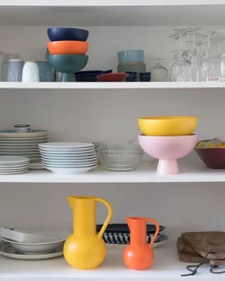 Raawii Strøm skål, coral blush