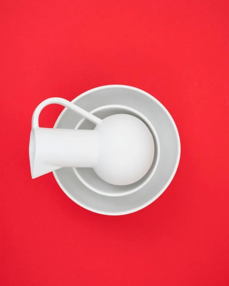 Raawii Strøm skål, vaporous grey