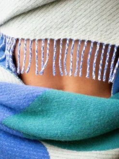 Raawii Teenagers from Mars filt, vit - blå - bladgrön