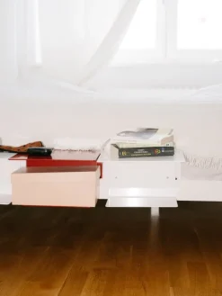 ReFramed Sängram med lameller, vit