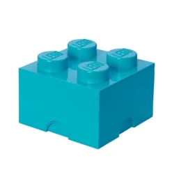Room Copenhagen Lego Storage Brick 4, azur