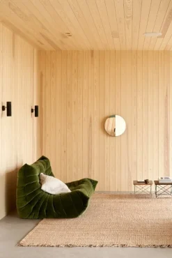 Roots Living Fringe Hemp matta, naturfärgad