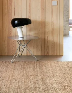 Roots Living Fringe Hemp matta, naturfärgad