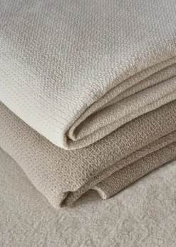 Roots Living Polku överkast, 280 x 260 cm, taupe