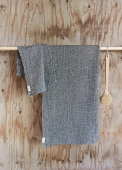 Roots Living Waffle badlakan, 85 x 160 cm, träkol