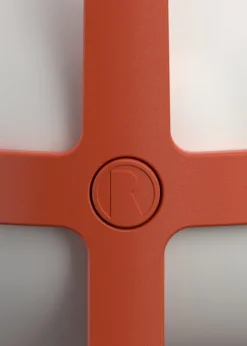 Rosendahl Soft Spot Solar Circular bärbar bordslampa, 25 cm, terrakotta