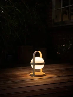 Rosendahl Soft Spot Solar Circular bärbar bordslampa, 25 cm, vete