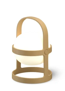 Rosendahl Soft Spot Solar Circular bärbar bordslampa, 25 cm, vete