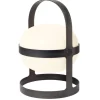 Rosendahl Soft Spot Solar bärbar bordslampa, 34 cm, svart