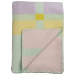 Røros Tweed City pläd, 135 x 200 cm, pastell
