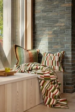 Røros Tweed Fri prydnadskudde, 60 x 60 cm, Harvest