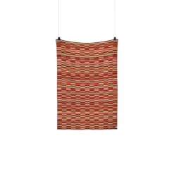 Røros Tweed Ida filt, 135 x 200 cm, röda toner