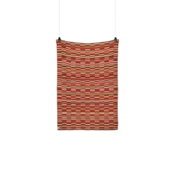 Røros Tweed Ida filt, 135 x 200 cm, röda toner