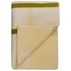 Røros Tweed Knut pläd, 135 x 200 cm, lime